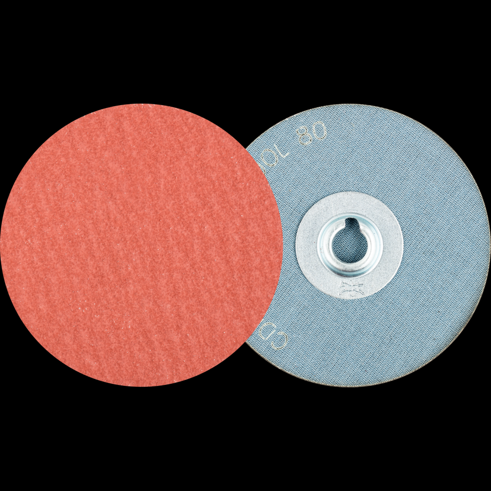 PFERD COMBIDISC® Mini Abrasive Disc, 3&#34; Dia, Type CD, 80 Grit, Ceramic oxide CO-COOL<span class=' ItemWarning' style='display:block;'>Item is usually in stock, but we&#39;ll be in touch if there&#39;s a problem<br /></span>