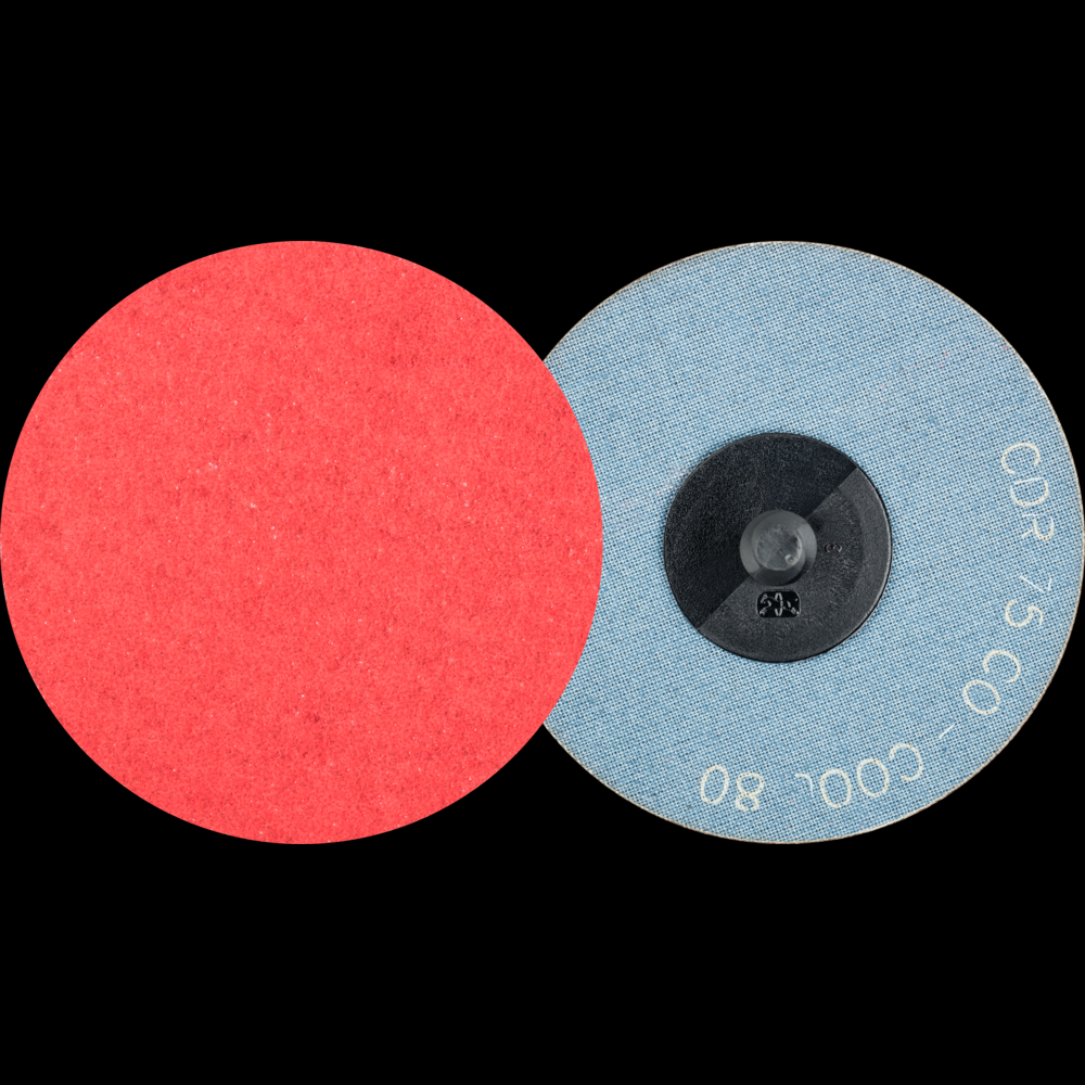 PFERD COMBIDISC® Abrasive Disc, 3&#34; Dia, Type CDR, 80 Grit, Ceramic oxide CO-COOL<span class=' ItemWarning' style='display:block;'>Item is usually in stock, but we&#39;ll be in touch if there&#39;s a problem<br /></span>