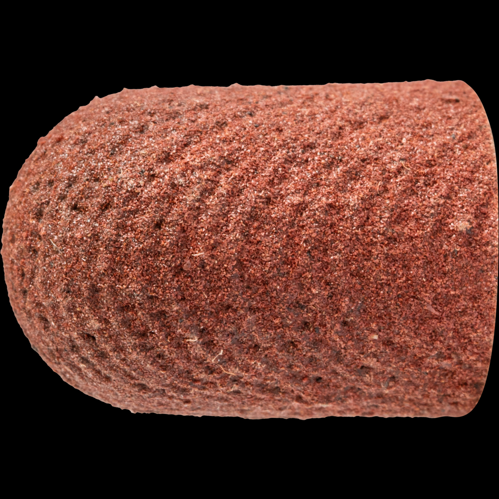 PFERD POLICAP® Seamless Abrasive Cap, 3/8&#34; x 5/8, Shape C, 280 Grit, Aluminum oxide<span class=' ItemWarning' style='display:block;'>Item is usually in stock, but we&#39;ll be in touch if there&#39;s a problem<br /></span>