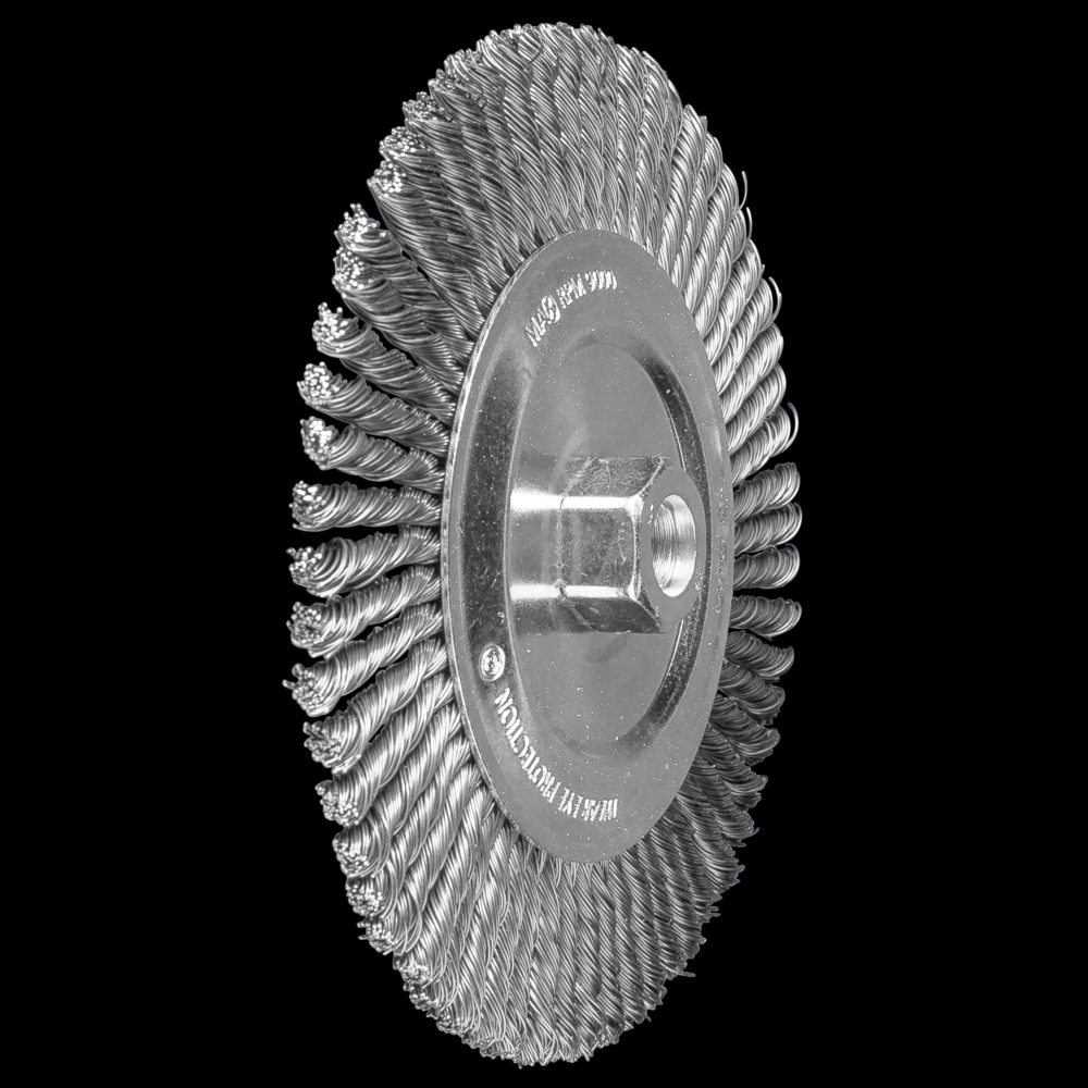 PFERD PSF Stringer Bead Wheel Brush 7&#34; Dia .020 Carbon Steel 5/8-11&#34; Thread<span class=' ItemWarning' style='display:block;'>Item is usually in stock, but we&#39;ll be in touch if there&#39;s a problem<br /></span>