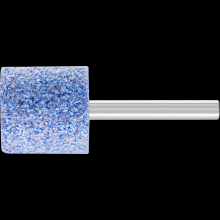 Pferd Inc. 35480281 - PFERD Vitrified Mounted Point, TOUGH, 1" x 1, 46 Grit, W220, Ceramic Oxide, 1/4" Shank