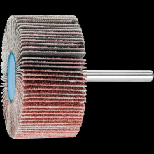 Pferd Inc. 47801375 - PFERD Mounted Flap Wheel, 2-1/2" x 1, 60 Grit, 1/4" Shank, Aluminum oxide