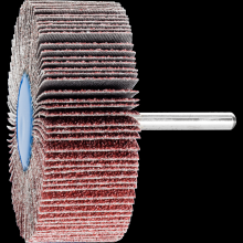 Pferd Inc. 47801409 - PFERD Mounted Flap Wheel, 3" x 1, 40 Grit, 1/4" Shank, Aluminum oxide