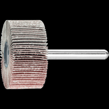 Pferd Inc. 47801601 - PFERD Mounted Flap Wheel, 1-1/2" x 1, 180 Grit, 1/4" Shank, Aluminum oxide