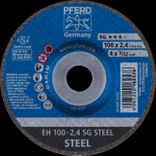 Pferd Inc. 61339116 - PFERD Cut-Off Wheel, 4" x 3/32 x 5/8, SG STEEL, T27, Aluminum oxide