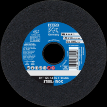 Pferd Inc. 61341122 - PFERD Cut-Off Wheel, 5" x .045 x 7/8, SG STEELOX, T1, Aluminum oxide