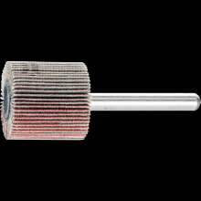 Pferd Inc. 47801261 - PFERD Mounted Flap Wheel, 1" x 1, 240 Grit, 1/8" Shank, Aluminum oxide