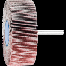 Pferd Inc. 47801425 - PFERD Mounted Flap Wheel, 3" x 1, 120 Grit, 1/4" Shank, Silicon carbide