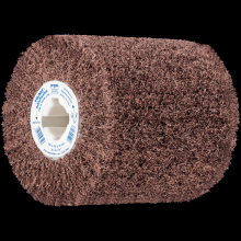 Pferd Inc. 44641010 - PFERD POLINOX® Non-Woven Finishing Drum,4" x 4, 3/4" Keyed AH, Radial, 100 Grit, AO
