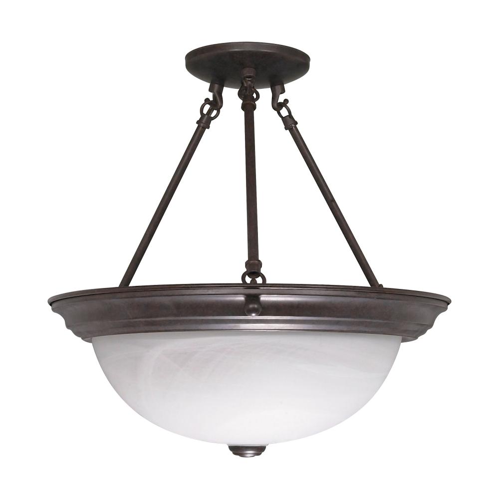 3 LT - 15&#34; SEMI FLUSH<span class=' ItemWarning' style='display:block;'>Item is usually in stock, but we&#39;ll be in touch if there&#39;s a problem<br /></span>