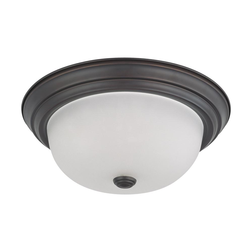 2 LIGHT 13&#34; FLUSH MOUNT<span class=' ItemWarning' style='display:block;'>Item is usually in stock, but we&#39;ll be in touch if there&#39;s a problem<br /></span>