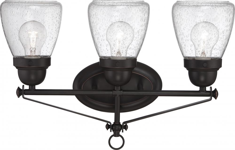 LAUREL - 3 LT VANITY FIXTURE<span class=' ItemWarning' style='display:block;'>Item is usually in stock, but we&#39;ll be in touch if there&#39;s a problem<br /></span>