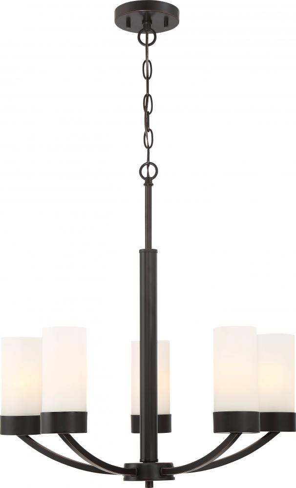 DENVER 5 LIGHT CHANDELIER<span class=' ItemWarning' style='display:block;'>Item is usually in stock, but we&#39;ll be in touch if there&#39;s a problem<br /></span>