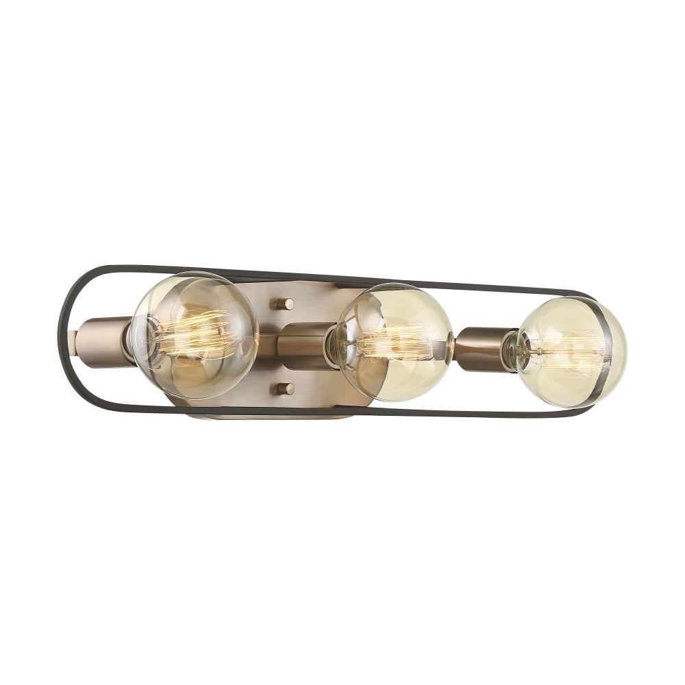CHASSIS 3 LIGHT VANITY<span class=' ItemWarning' style='display:block;'>Item is usually in stock, but we&#39;ll be in touch if there&#39;s a problem<br /></span>