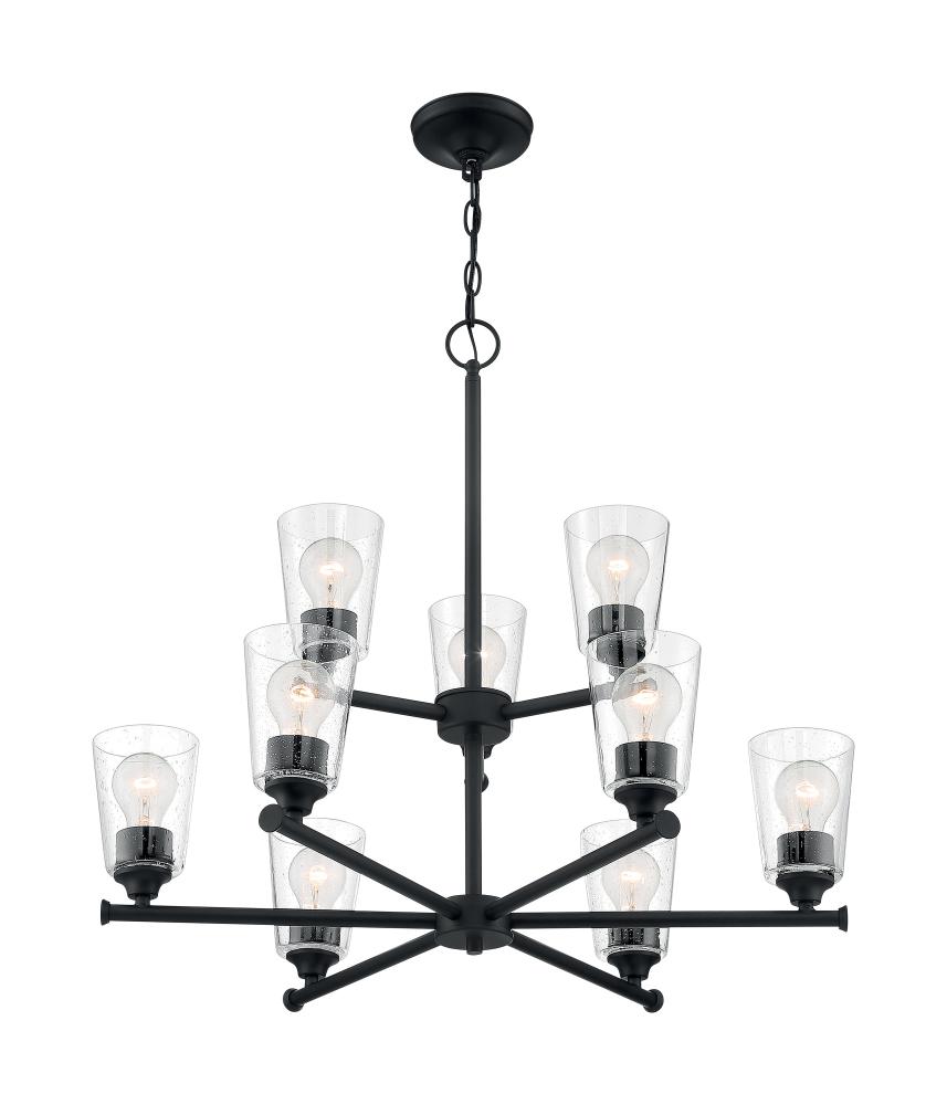 BRANSEL 9 LIGHT CHANDELIER<span class=' ItemWarning' style='display:block;'>Item is usually in stock, but we&#39;ll be in touch if there&#39;s a problem<br /></span>