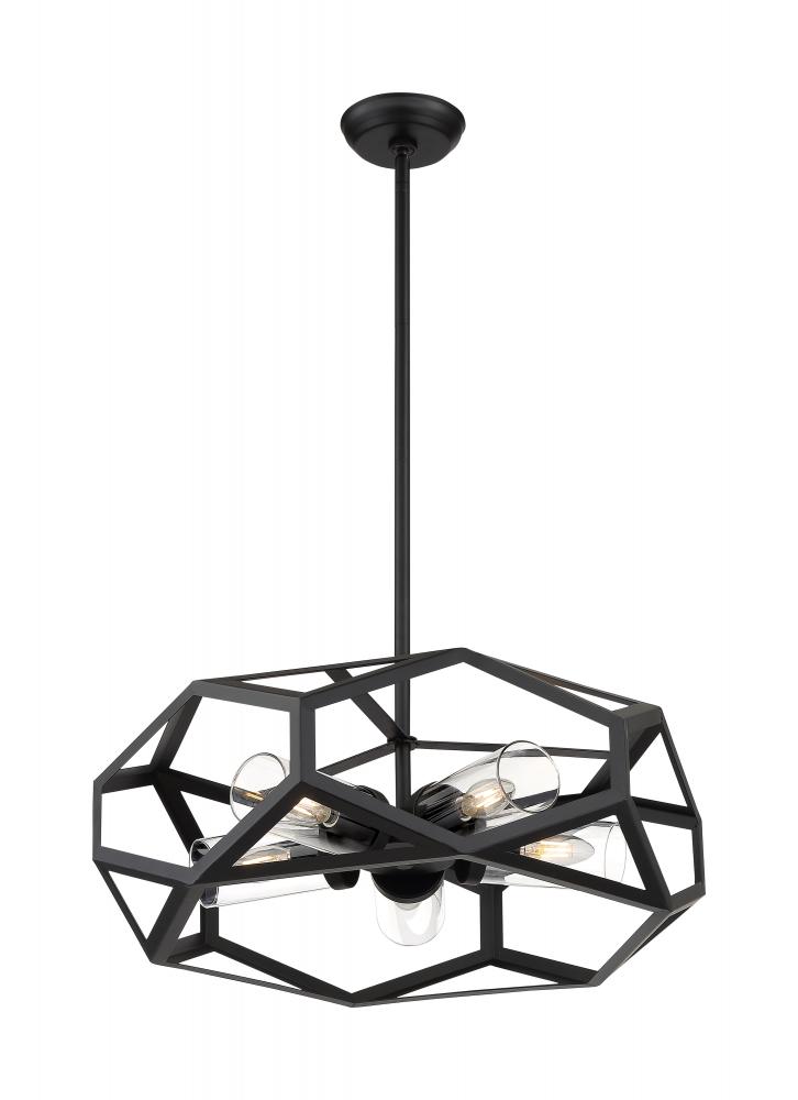 ZEMI 5 LIGHT CHANDELIER<span class=' ItemWarning' style='display:block;'>Item is usually in stock, but we&#39;ll be in touch if there&#39;s a problem<br /></span>