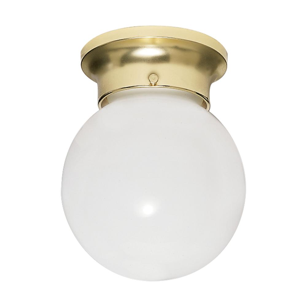 1 LIGHT 6&#34; BALL FIXTURE<span class=' ItemWarning' style='display:block;'>Item is usually in stock, but we&#39;ll be in touch if there&#39;s a problem<br /></span>