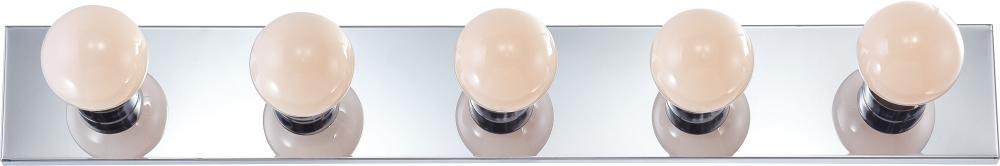 5 LIGHT POLISHED CHROME VANITY<span class=' ItemWarning' style='display:block;'>Item is usually in stock, but we&#39;ll be in touch if there&#39;s a problem<br /></span>