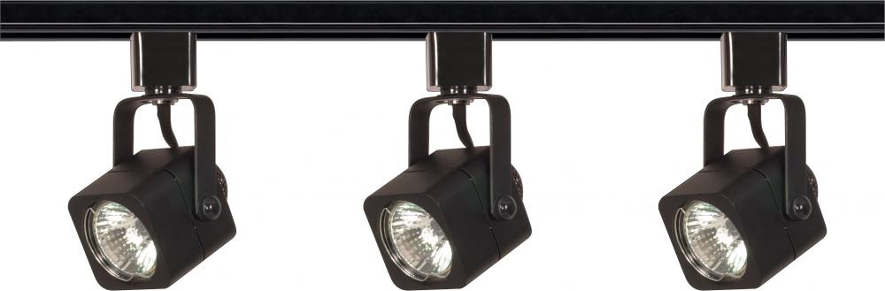 3LT TRACK KIT LINE VOLT. SQ.BK<span class=' ItemWarning' style='display:block;'>Item is usually in stock, but we&#39;ll be in touch if there&#39;s a problem<br /></span>