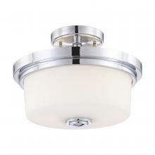 Nuvo 60/4593 - SOHO 2 LIGHT SEMI-FLUSH