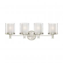 Nuvo 60/4644 - DECKER 4 LIGHT VANITY