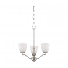 Nuvo 60/5036 - PATTON 3 LIGHT CHANDELIER/UP