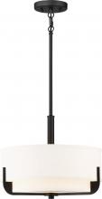 Nuvo 60/6543 - FRANKIE 3 LIGHT 14 IN PENDANT
