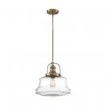 Nuvo 60/6757 - BASEL 1 LIGHT PENDANT