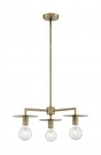 Nuvo 60/7243 - BIZET 3 LIGHT CHANDELIER