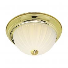 Nuvo SF76/128 - 3 LIGHT 15" FLUSH MOUNT
