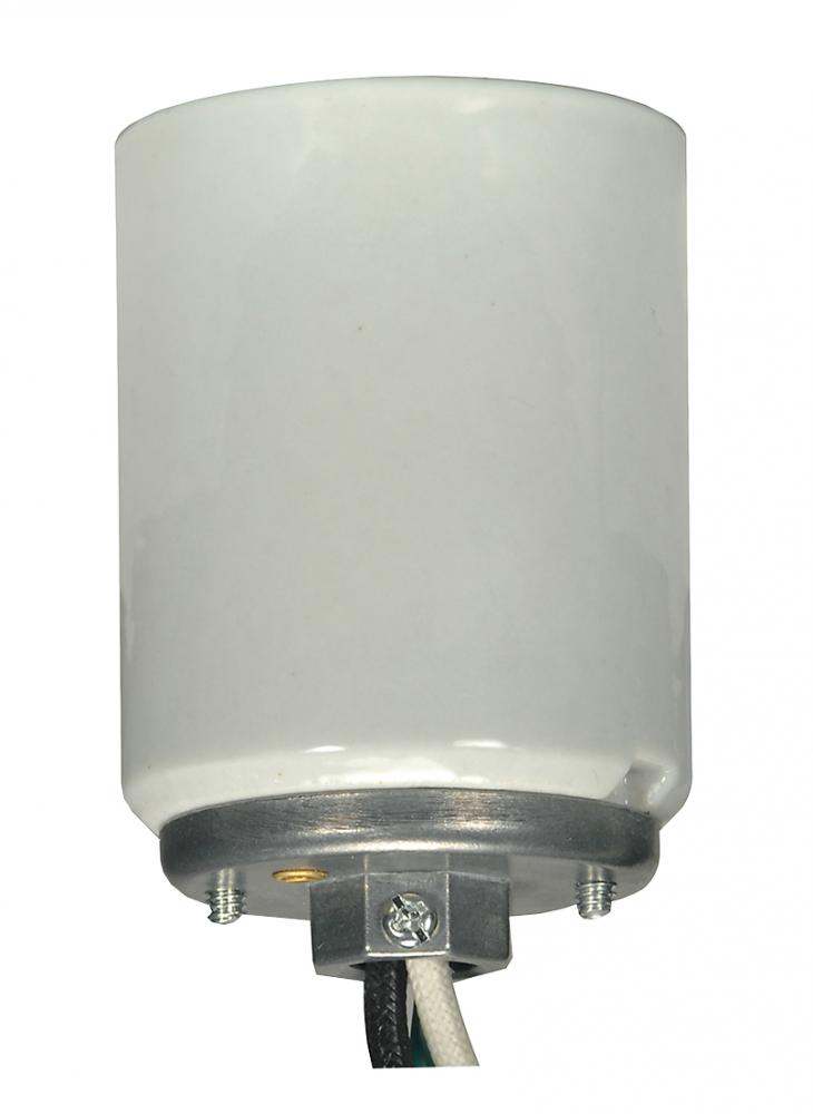 MOGUL GLZ SKT W/ 1/4CAP W/20&#34;<span class=' ItemWarning' style='display:block;'>Item is usually in stock, but we&#39;ll be in touch if there&#39;s a problem<br /></span>