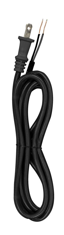 8 FT 18/2 SPT-2 BLK RAYON 105<span class=' ItemWarning' style='display:block;'>Item is usually in stock, but we&#39;ll be in touch if there&#39;s a problem<br /></span>