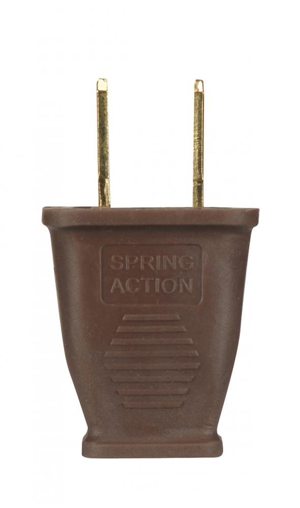 BROWN PLUG 2 POLE 2 WIRE<span class=' ItemWarning' style='display:block;'>Item is usually in stock, but we&#39;ll be in touch if there&#39;s a problem<br /></span>