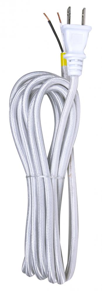 12 FT 18/2 SVT SILVER RAYON<span class=' ItemWarning' style='display:block;'>Item is usually in stock, but we&#39;ll be in touch if there&#39;s a problem<br /></span>