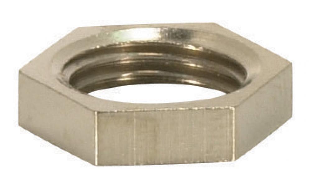 1/8 IPNP BRASS LOCKNUT<span class=' ItemWarning' style='display:block;'>Item is usually in stock, but we&#39;ll be in touch if there&#39;s a problem<br /></span>