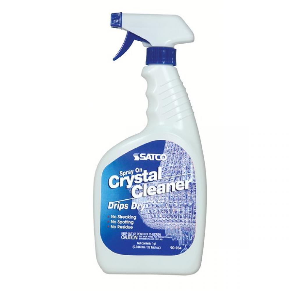 SATCO CRYSTAL CLEANER 32 OZ<span class=' ItemWarning' style='display:block;'>Item is usually in stock, but we&#39;ll be in touch if there&#39;s a problem<br /></span>