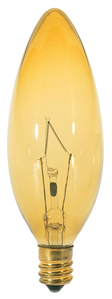 60W TORP CAND TRANS AMBER<span class=' ItemWarning' style='display:block;'>Item is usually in stock, but we&#39;ll be in touch if there&#39;s a problem<br /></span>