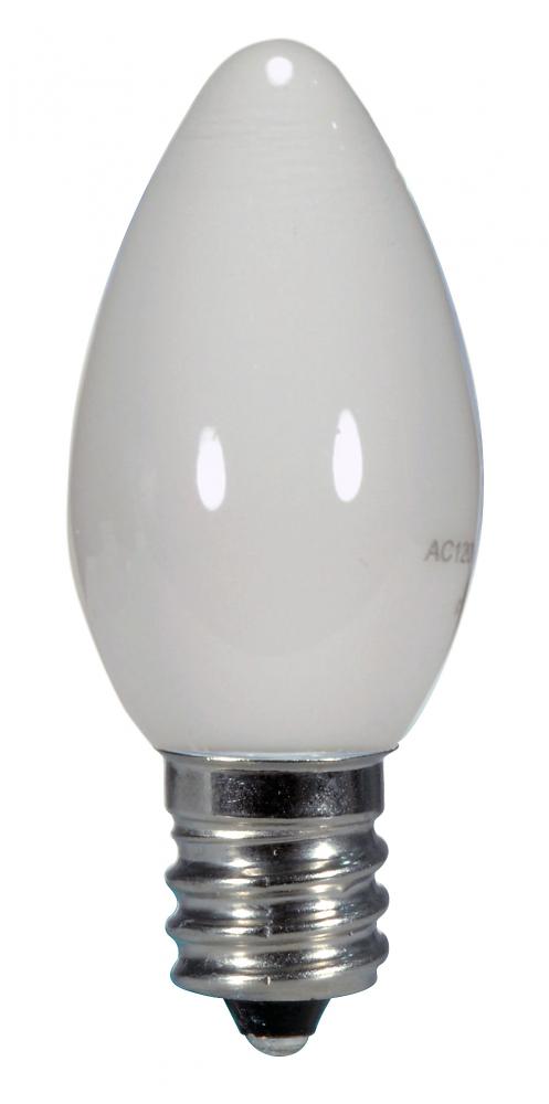 0.5W C7/WH/LED/120V/CD<span class=' ItemWarning' style='display:block;'>Item is usually in stock, but we&#39;ll be in touch if there&#39;s a problem<br /></span>