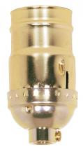 Satco 80/1020 - BG 3WAY KEYLESS SKT. 1/8 CAP