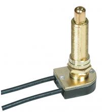 Satco 80/1409 - BR FIN ON/OFF PUSH SW 1 1/2"