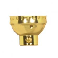 Satco 80/1436 - BG ALUM 1/4IPS CAP W/SS