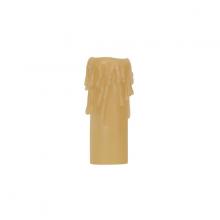 Satco 80/1633 - 4" AMBER MED. STR. RESIN DRIP
