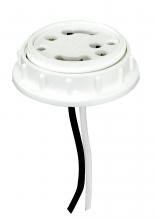 Satco 80/1890 - GU24 THRD CAP W/ RING W/ 1/8IP