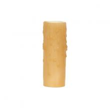 Satco 80/1975 - 3' AMBER BEES WAX CANDLE COVER