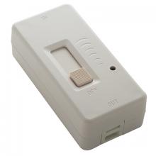 Satco 80/2699 - LED WHITE SLIDE TABLE DIMMER