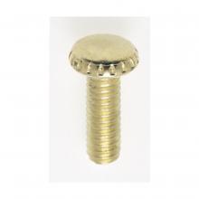 Satco 90/022 - 1/2" KNURLED 8/32 SC BR FIN