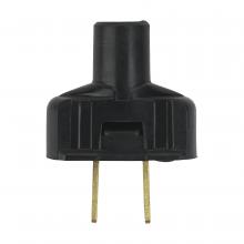 Satco 90/1116 - VINYL PLUG-BLACK