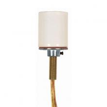 Satco 90/1150 - PORCELAIN SCKT W/48"CLR GOLD L