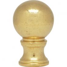 Satco 90/132 - 3/4" BRASS BALL FINIAL