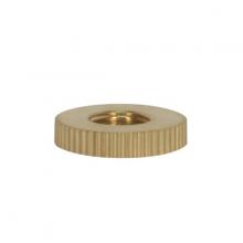 Satco 90/2438 - 3/4" KNURLED SOLID BR CHECK